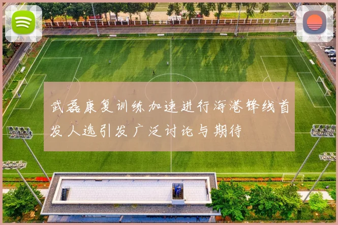 武磊康复训练加速进行海港锋线首发人选引发广泛讨论与期待